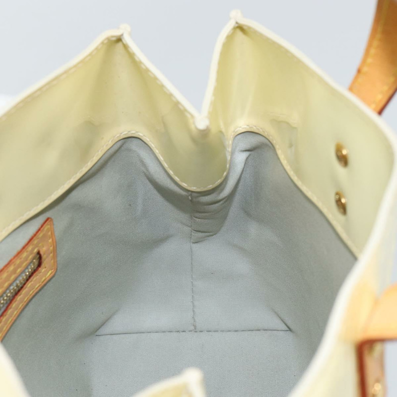 【日本直送】路易威登 Monogram Vernis Reade PM 手提包 Perle M91336 LV Auth 150707-19