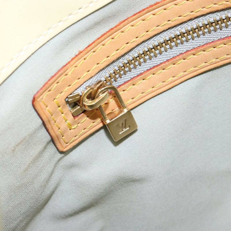 【日本直送】路易威登 Monogram Vernis Reade PM 手提包 Perle M91336 LV Auth 150707-21