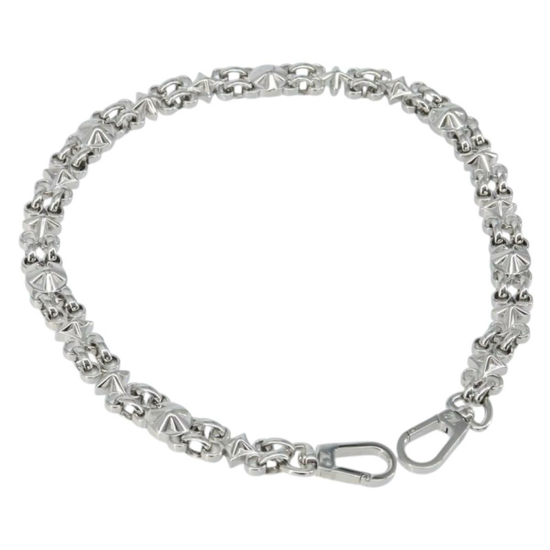 【日本直送】路易威登金屬鏈肩帶 22吋 銀色 LV 正品 150794-0