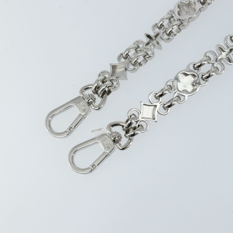 【日本直送】路易威登金屬鏈肩帶 22吋 銀色 LV 正品 150794-6