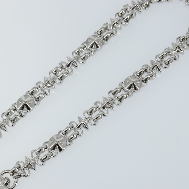 【日本直送】路易威登金屬鏈條肩帶，23.2英寸，銀色，LV正品，貨號150646-3