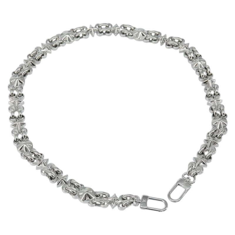 【日本直送】路易威登金屬鏈條肩帶，25.6英寸，銀色，LV正品，貨號150641-0