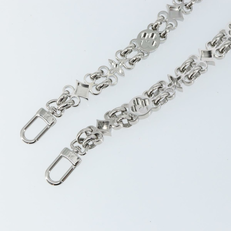 【日本直送】路易威登金屬鏈條肩帶，25.6英寸，銀色，LV正品，貨號150641-6