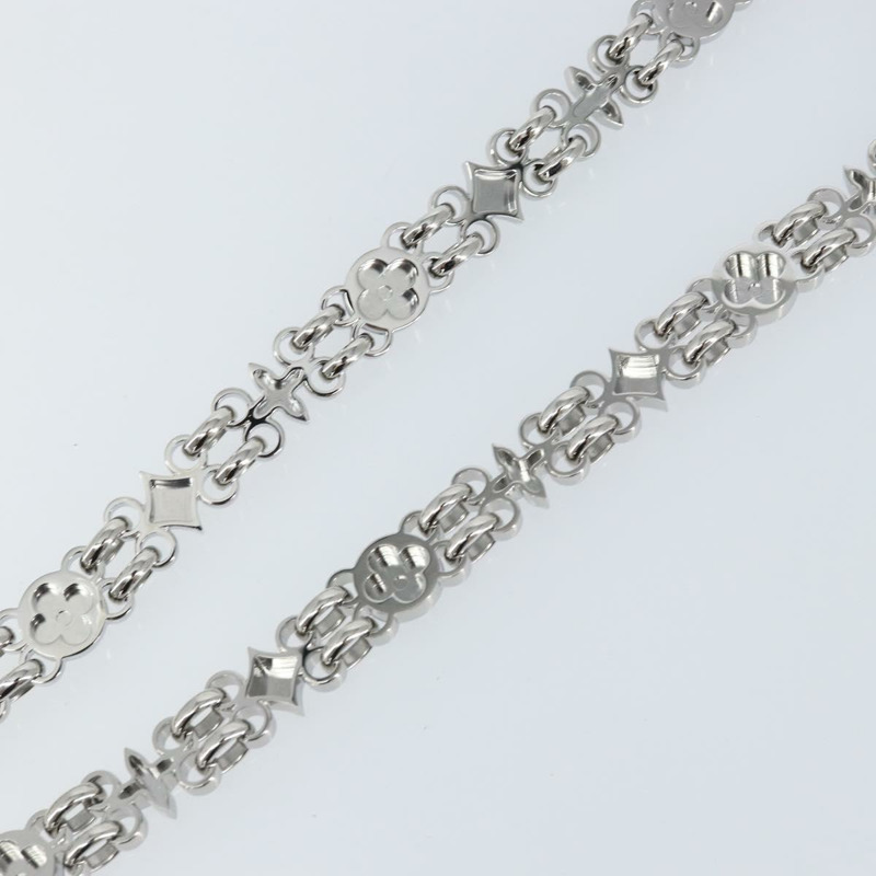 【日本直送】路易威登金屬鏈條肩帶，25.6英寸，銀色，LV正品，貨號150641-7