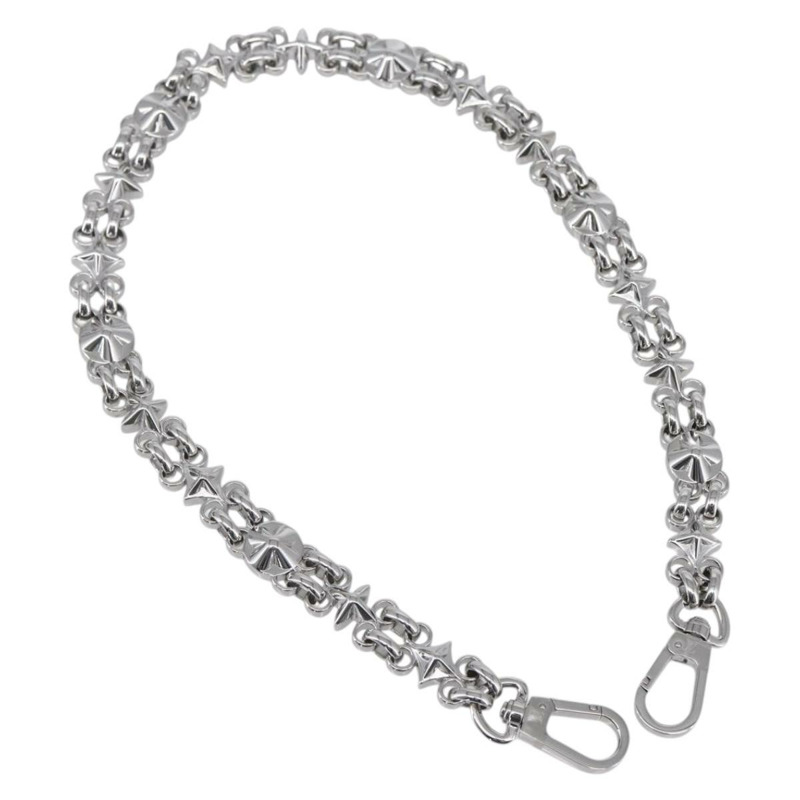 【日本直送】路易威登金屬鏈條肩帶，23.6英寸，銀色，LV正品，貨號150638-0