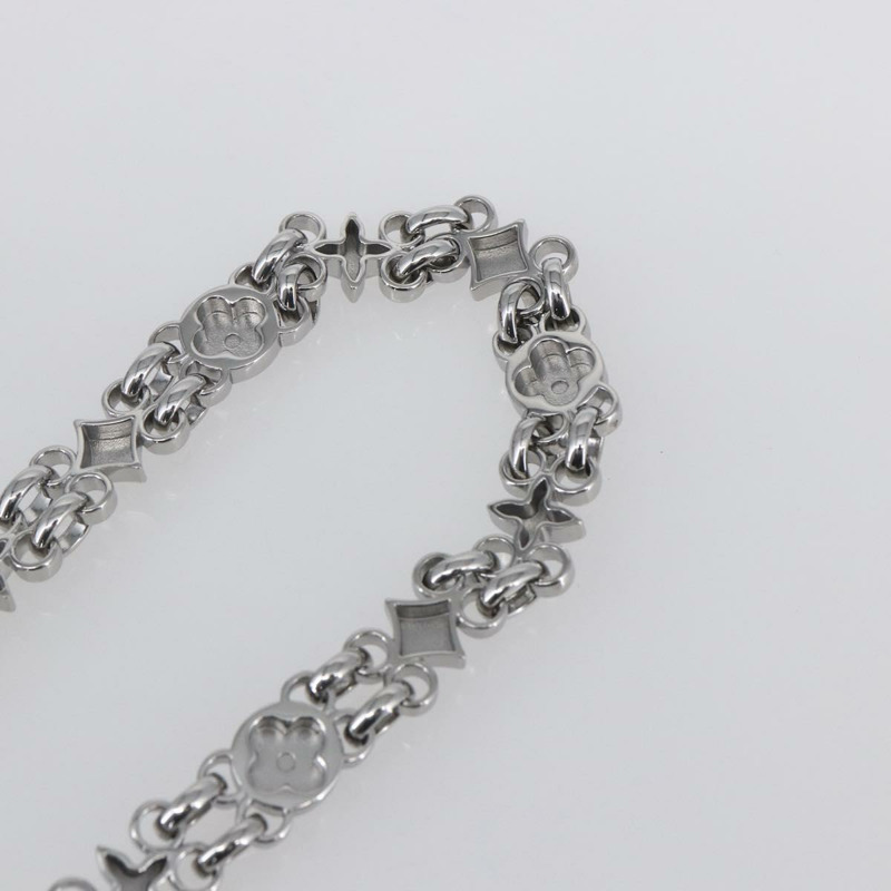 【日本直送】路易威登金屬鏈條肩帶，23.6英寸，銀色，LV正品，貨號150648-8