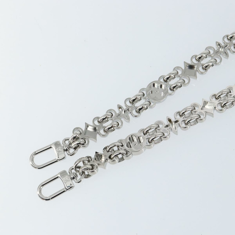 【日本直送】路易威登金屬鏈條肩帶,25.6英寸,銀色,LV正品,貨號150635-6