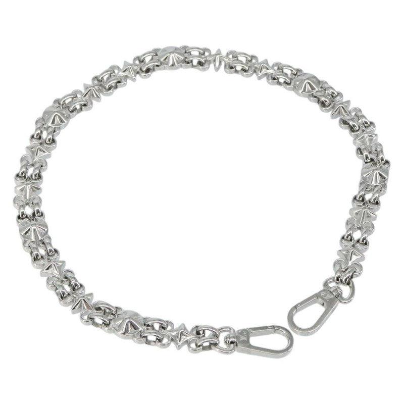 【日本直送】路易威登金屬鏈條肩帶，23.2英寸，銀色，LV正品，貨號150649-0