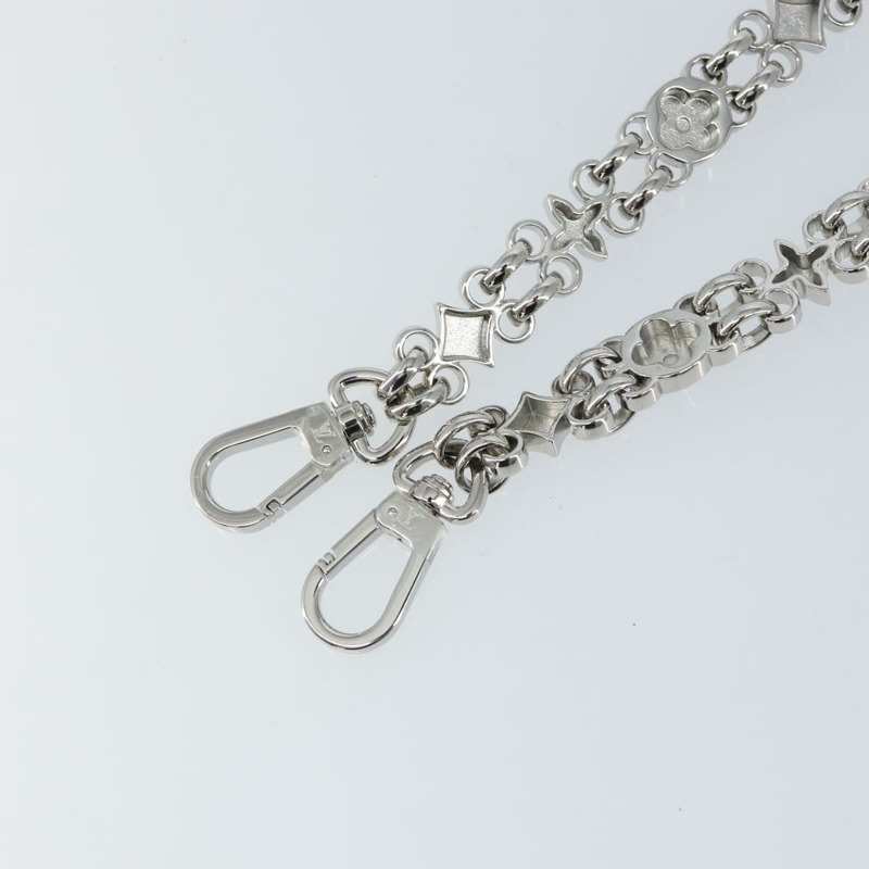 【日本直送】路易威登金屬鏈條肩帶，23.2英寸，銀色，LV正品，貨號150649-6