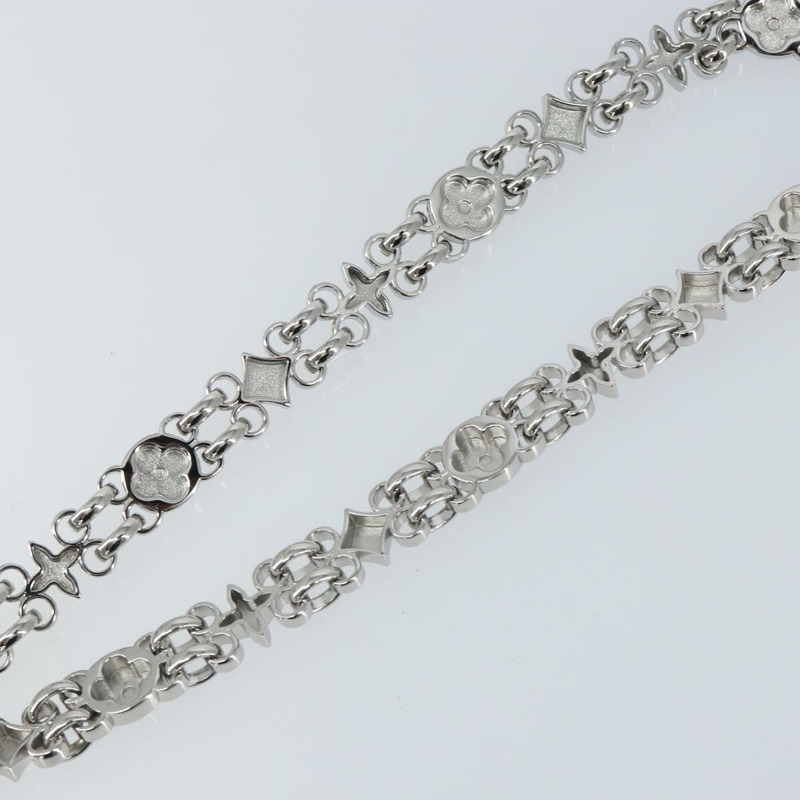 【日本直送】路易威登金屬鏈條肩帶，23.2英寸，銀色，LV正品，貨號150649-7