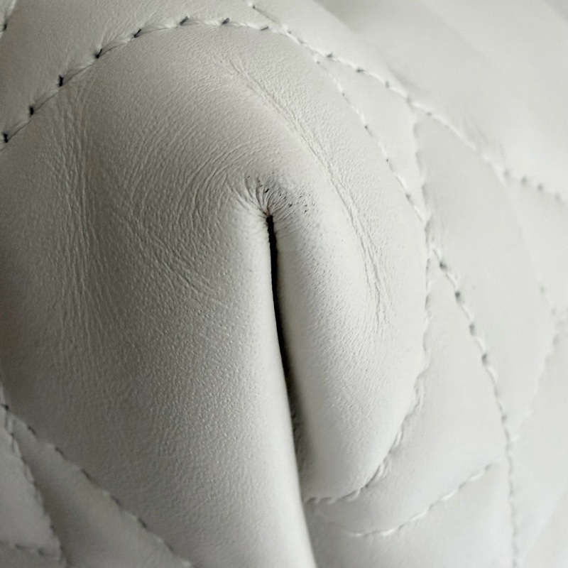 Dior Toujours 中號手提包 白雪公主 白色金釦-11