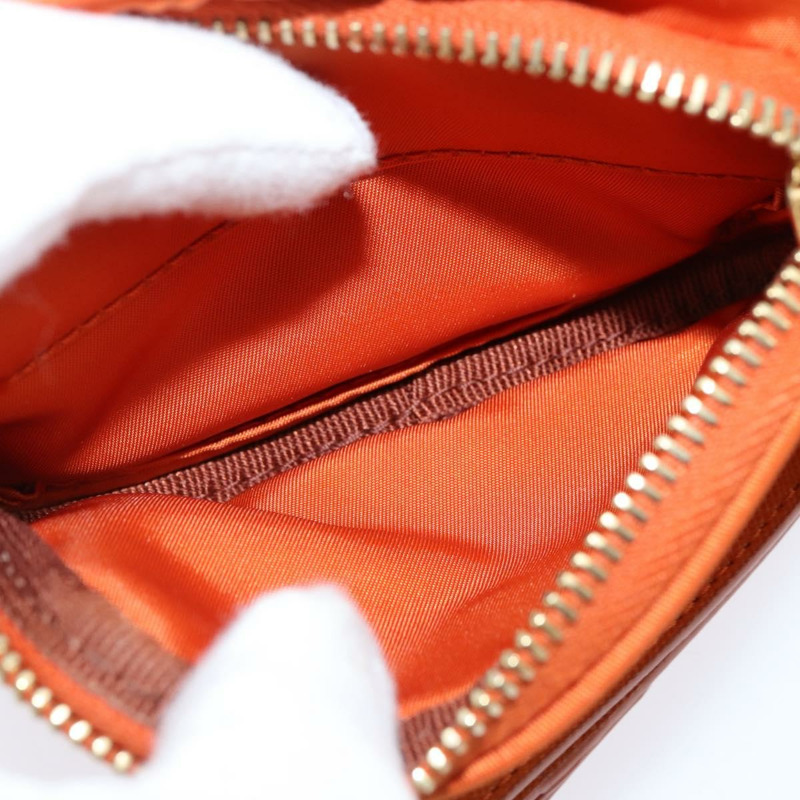 【日本直送】PRADA 單肩包 尼龍 橙色 金色 正品 149289-23