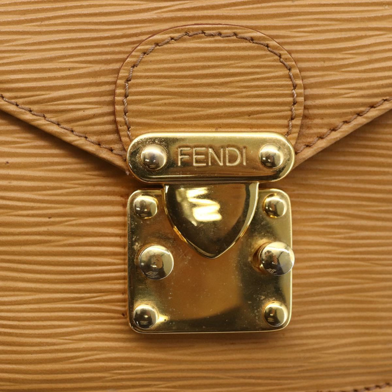 【日本直送】FENDI Zucca帆布手提包 黑色 棕色 正品 150755-16