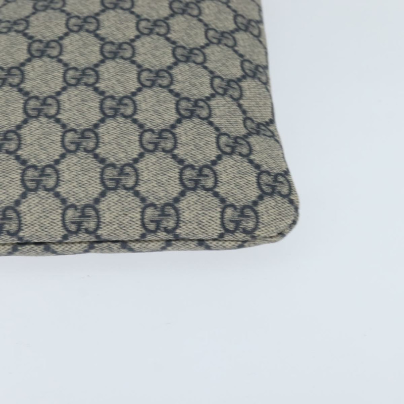 【日本直送】GUCCI GG Supreme Sherry Line 單肩包 PVC 海軍藍/銀色 246413 正品 150735-13