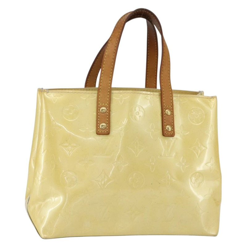 【日本直送】路易威登 Monogram Vernis Reade PM 手提包 Perle M91336 LV Auth 150374-0