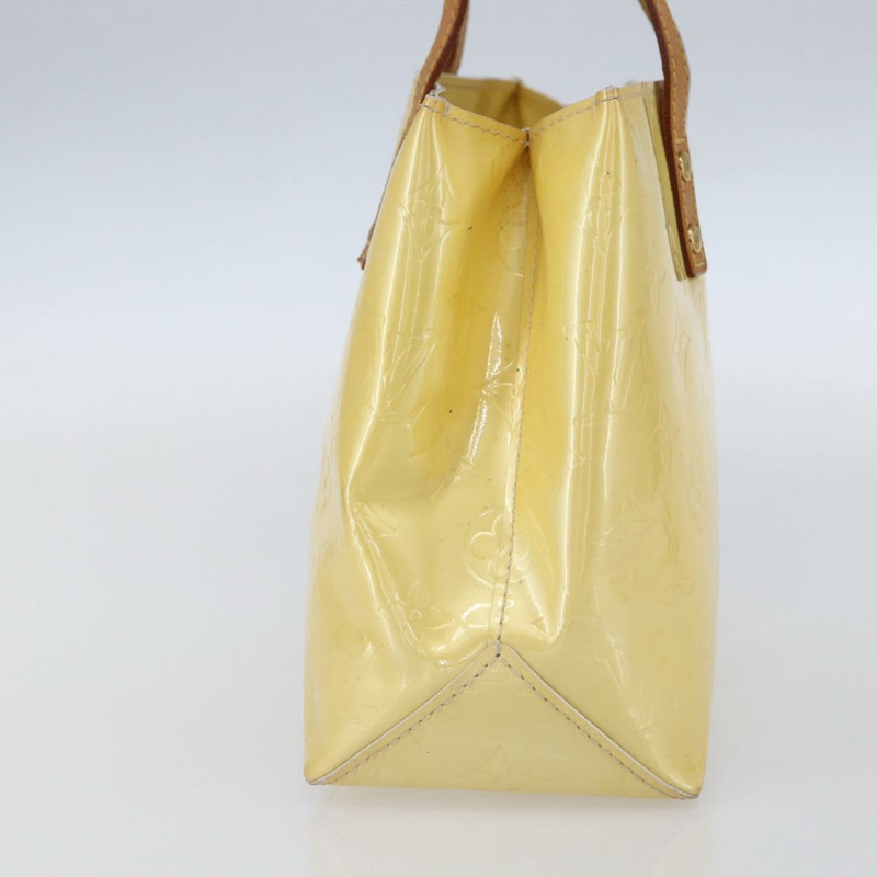 【日本直送】路易威登 Monogram Vernis Reade PM 手提包 Perle M91336 LV Auth 150374-3