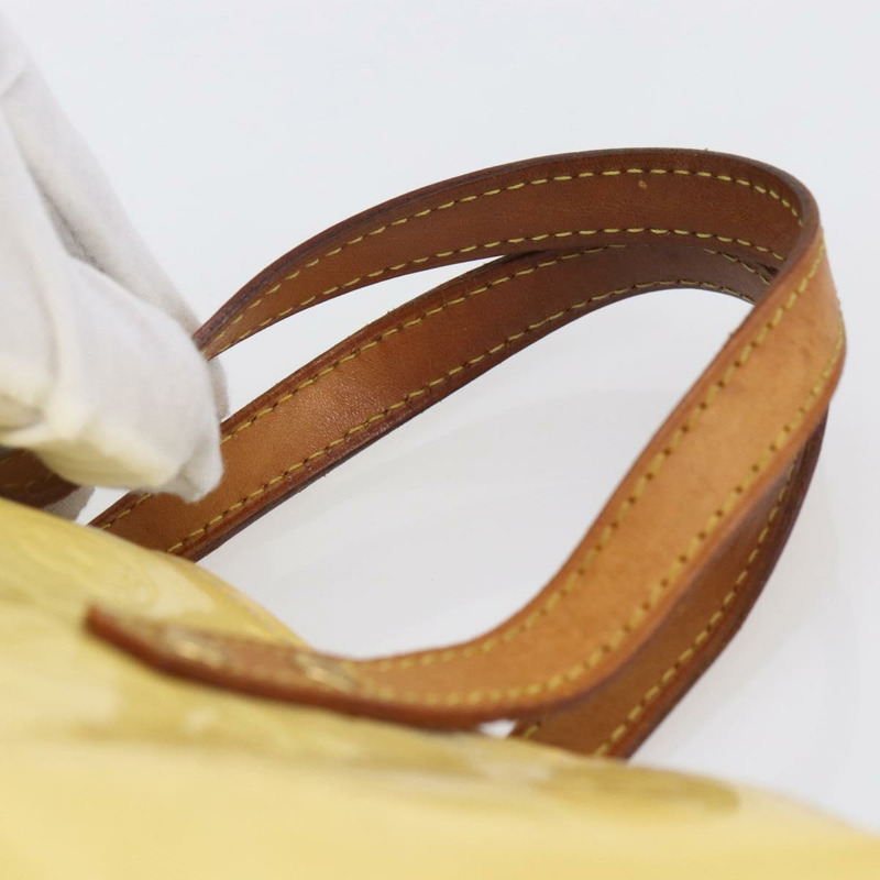 【日本直送】路易威登 Monogram Vernis Reade PM 手提包 Perle M91336 LV Auth 150374-7