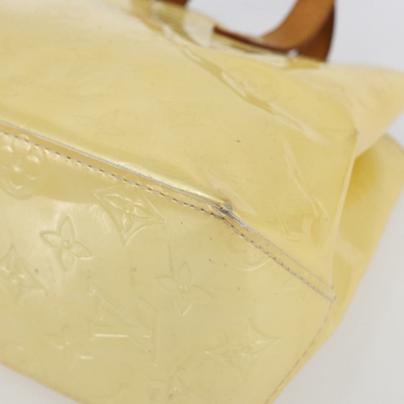 【日本直送】路易威登 Monogram Vernis Reade PM 手提包 Perle M91336 LV Auth 150374-8