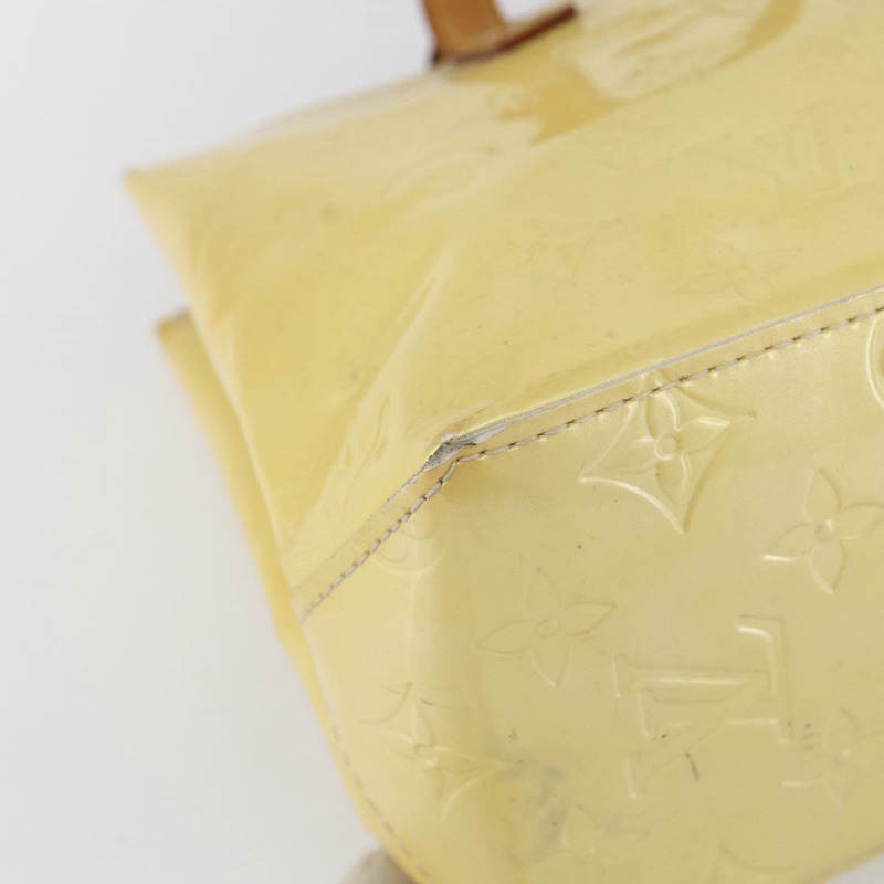 【日本直送】路易威登 Monogram Vernis Reade PM 手提包 Perle M91336 LV Auth 150374-13