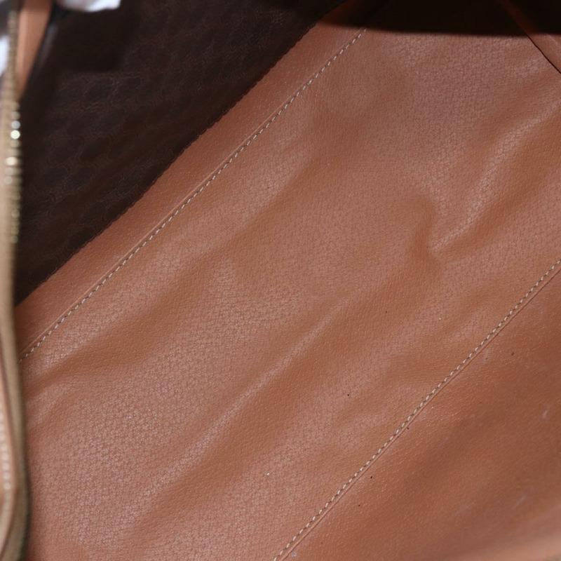 【日本直送】CELINE Macadam帆布波士頓包 PVC棕色金色 正品 147894-9