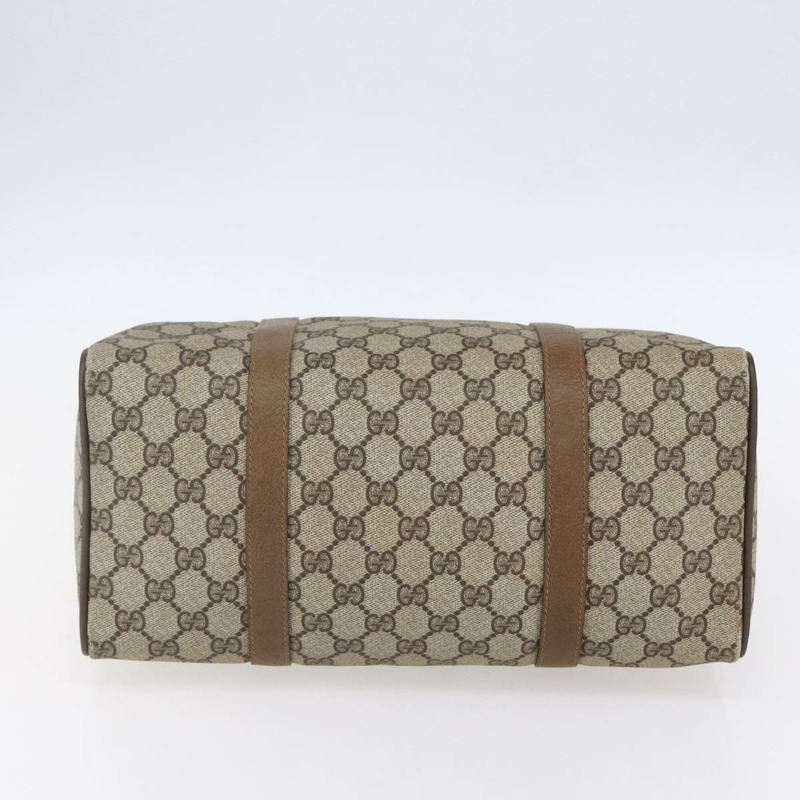 【日本直送】GUCCI GG Supreme Web Sherry Line 波士頓包 PVC 米色 116 02 007 正品 147881-4