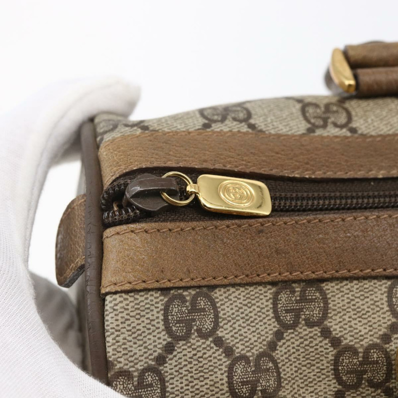 【日本直送】GUCCI GG Supreme Web Sherry Line 波士頓包 PVC 米色 116 02 007 正品 147881-9