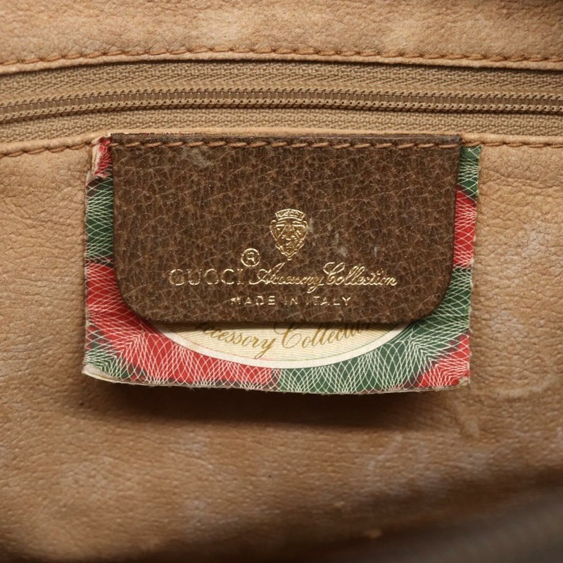 【日本直送】GUCCI GG Supreme Web Sherry Line 波士頓包 PVC 米色 116 02 007 正品 147881-17