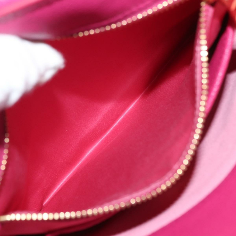 【日本直送】Miu Miu Madras 手提包 皮革 粉紅色 金色 正品 147888-10