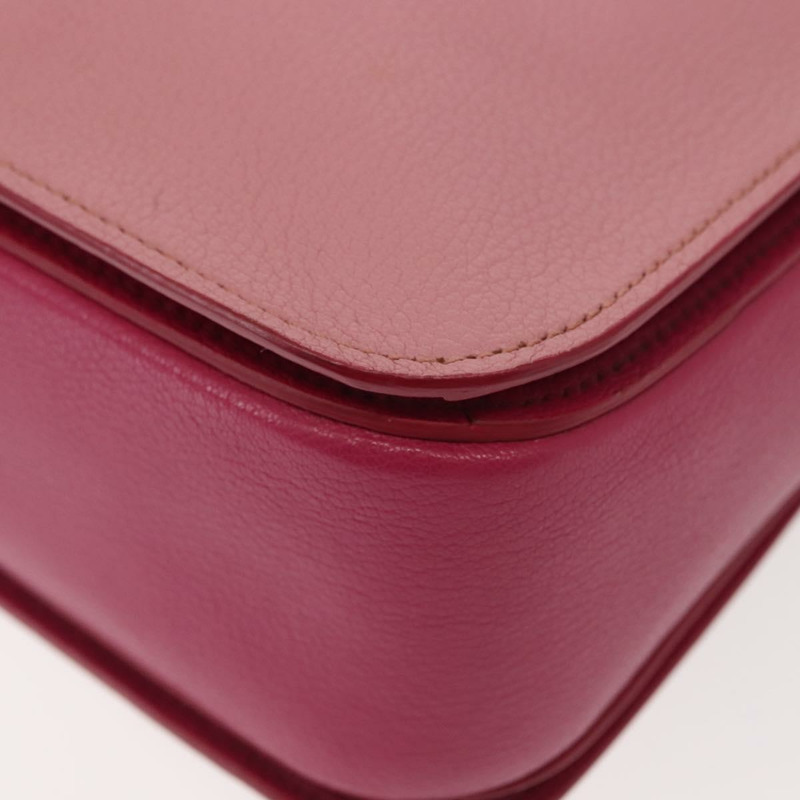 【日本直送】Miu Miu Madras 手提包 皮革 粉紅色 金色 正品 147888-16