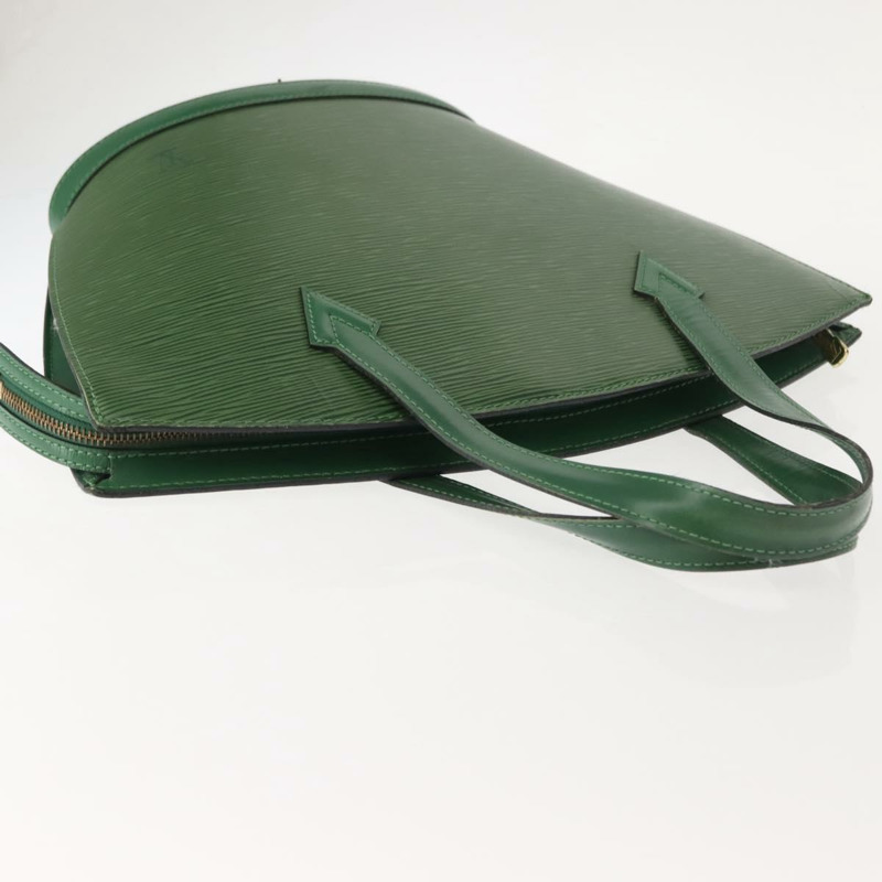 【日本直送】路易威登 Epi Saint Jacques 手提包 綠色 M52274 LV 正品 147848-5