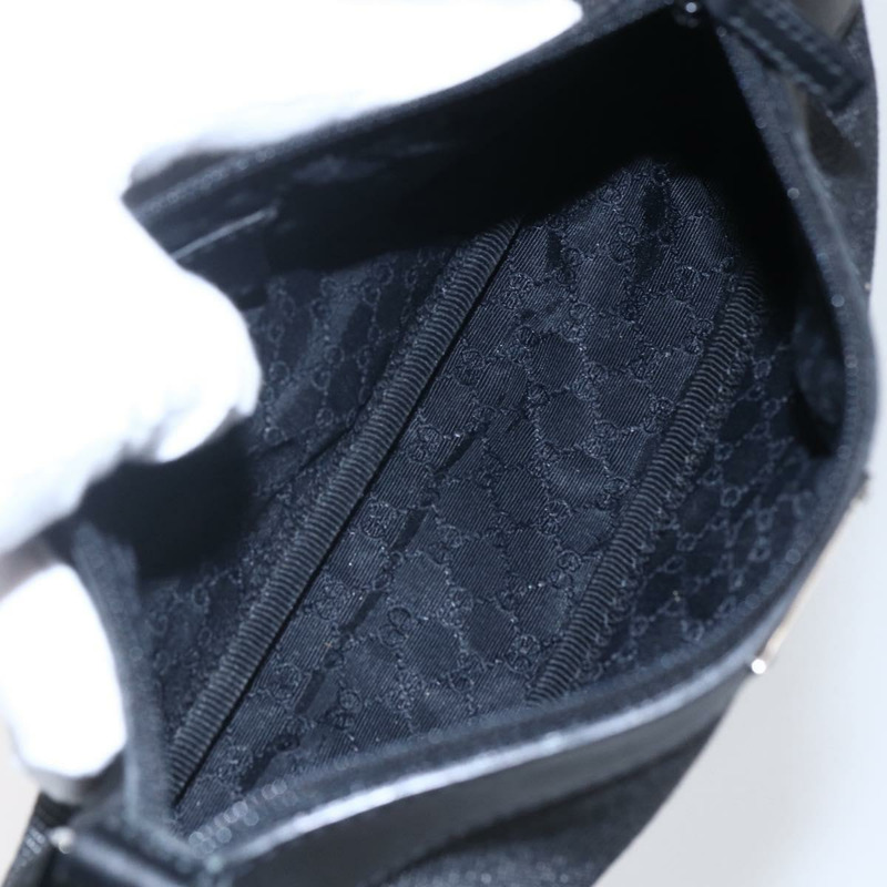 【日本直送】GUCCI Web Sherry Line 帆布配件包，黑色、紅色、綠色，貨號 92820，正品號 147877-10