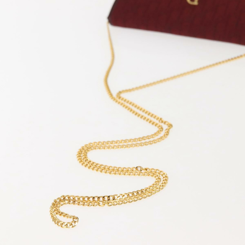 【日本直送】Christian Dior Trotter帆布鏈條單肩包 紅色金色 正品 147885-6