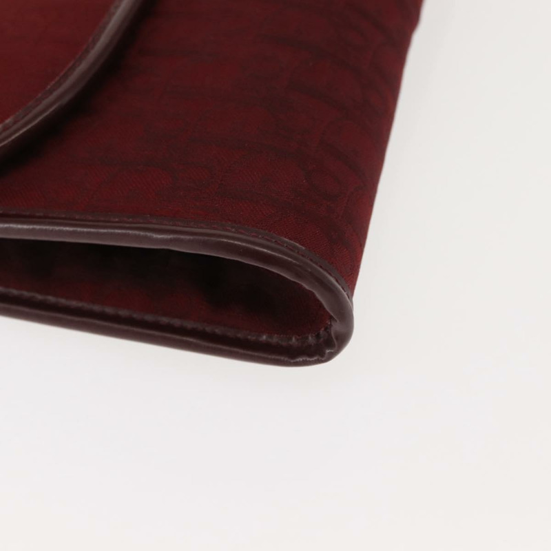 【日本直送】Christian Dior Trotter帆布鏈條單肩包 紅色金色 正品 147885-8