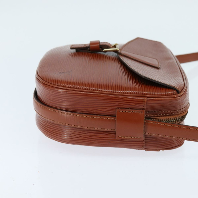 【日本直送】路易威登 Epi Jeune Fille MM 單肩包棕 M52153 LV 正品 147851-3