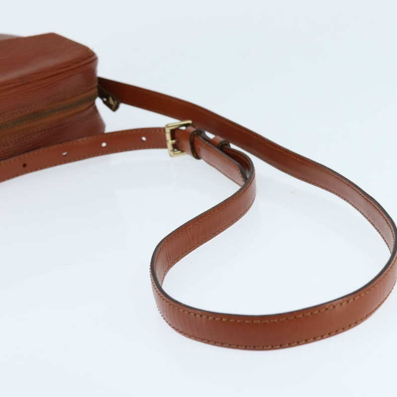 【日本直送】路易威登 Epi Jeune Fille MM 單肩包棕 M52153 LV 正品 147851-6