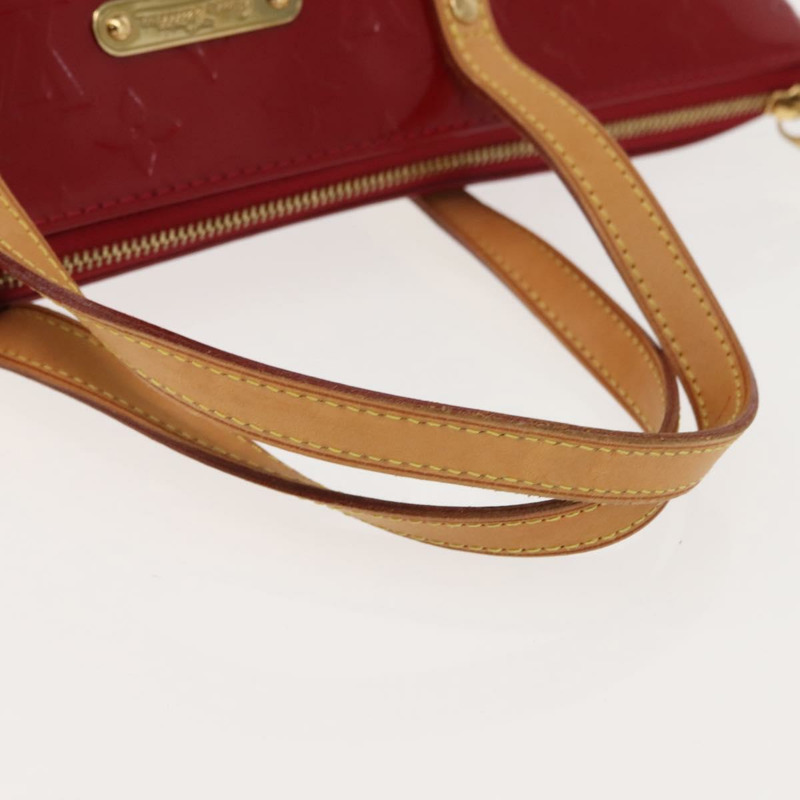 【日本直送】路易威登 Monogram Vernis Bellevue 小號手袋 Pomme D'amour M93583 正品 150365-6