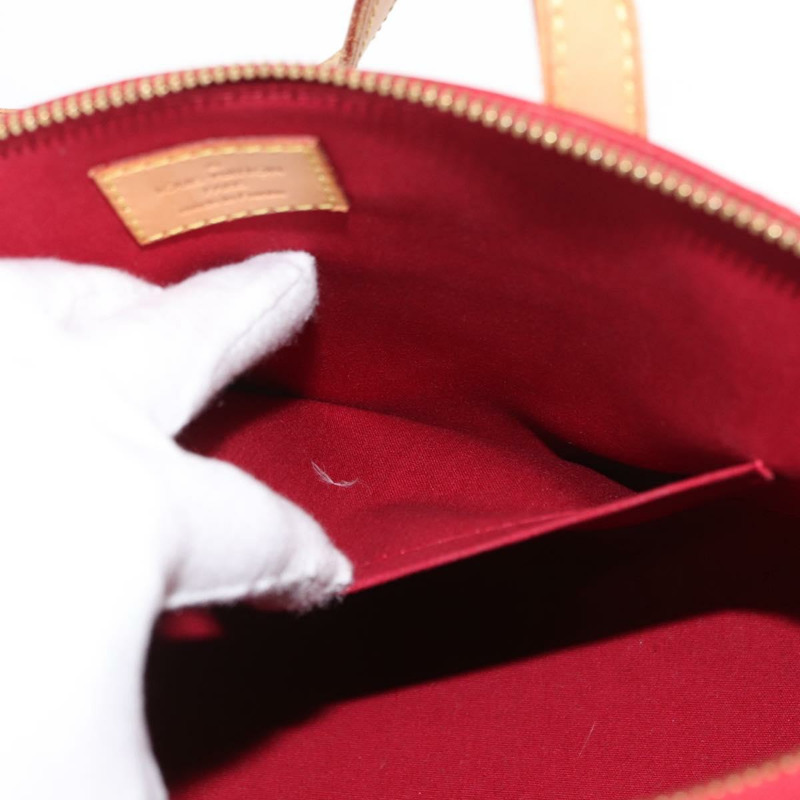 【日本直送】路易威登 Monogram Vernis Bellevue 小號手袋 Pomme D'amour M93583 正品 150365-21