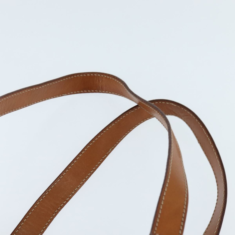 【日本直送】CELINE Macadam帆布肩背包 PVC皮革 棕色 金色 正品 151048-13