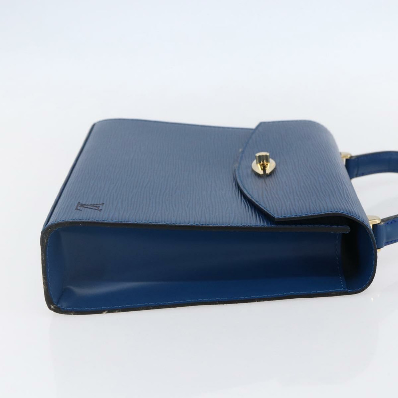 【日本直送】路易威登 Epi Malesherbes 手提包藍色 M52375 LV 正品 151090-3