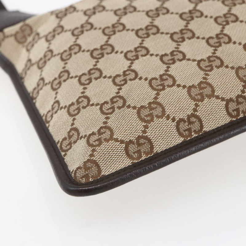 【日本直送】GUCCI GG帆布肩背包 米色 銀色 27639 正品 150997-13