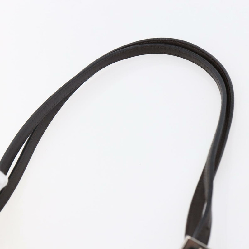 【日本直送】FENDI Zucca 帆布 Mamma Baguette 手袋黑棕色正品 150762-7