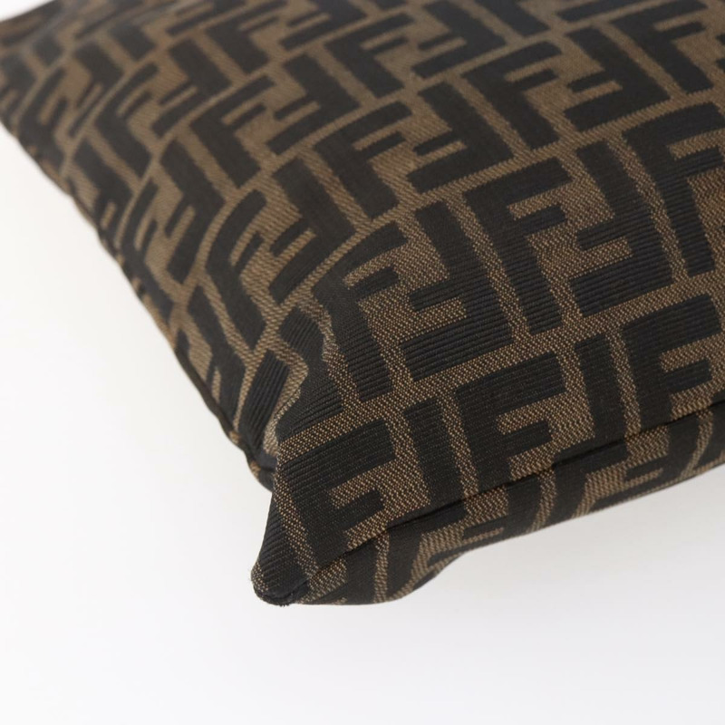 【日本直送】FENDI Zucca 帆布 Mamma Baguette 手袋黑棕色正品 150762-15