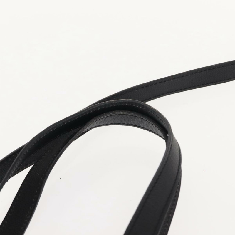 【日本直送】CELINE 手提包 皮革 2way 黑色 金色 Auth 151063-13