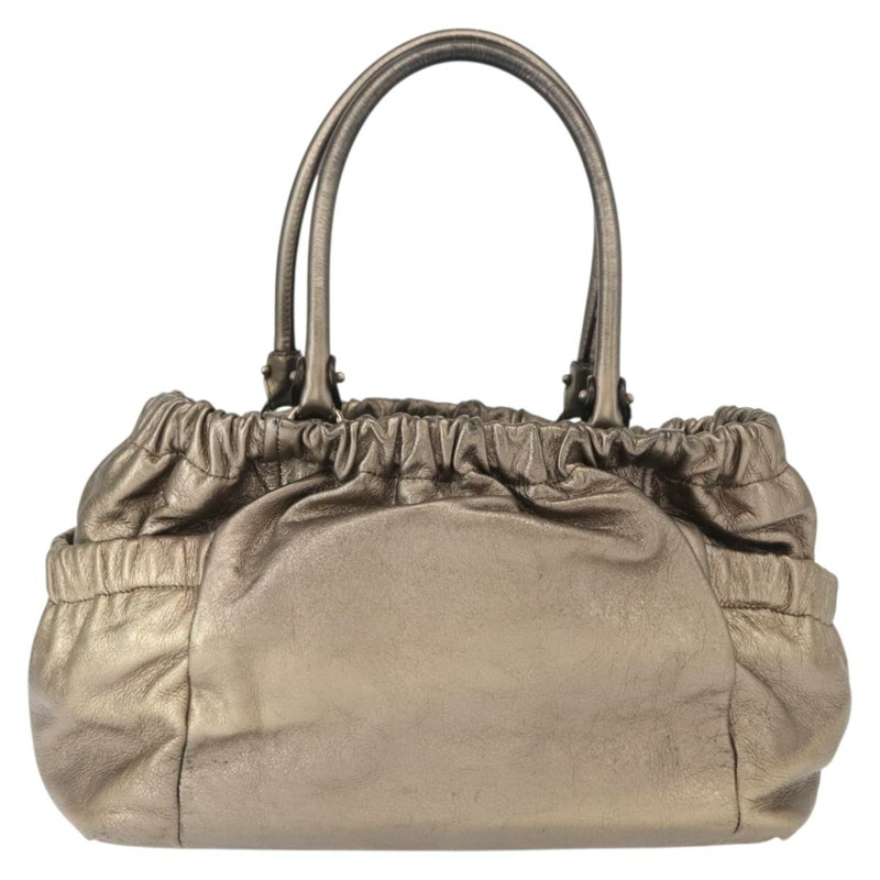 【日本直送】Salvatore Ferragamo Vala 單肩包，皮革材質，金色，正品編號 149548-1