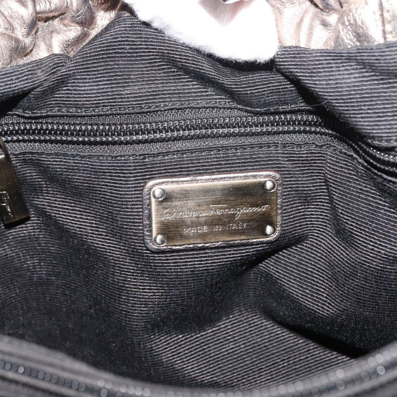 【日本直送】Salvatore Ferragamo Vala 單肩包，皮革材質，金色，正品編號 149548-9