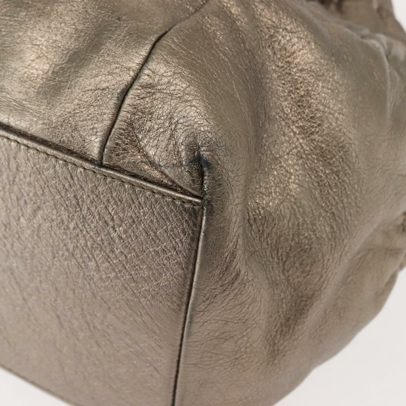 【日本直送】Salvatore Ferragamo Vala 單肩包，皮革材質，金色，正品編號 149548-13