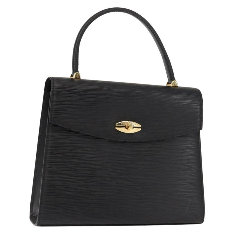 【日本直送】路易威登 Epi Malesherbes 手提包 黑色 M52372 LV 正品 149589-0