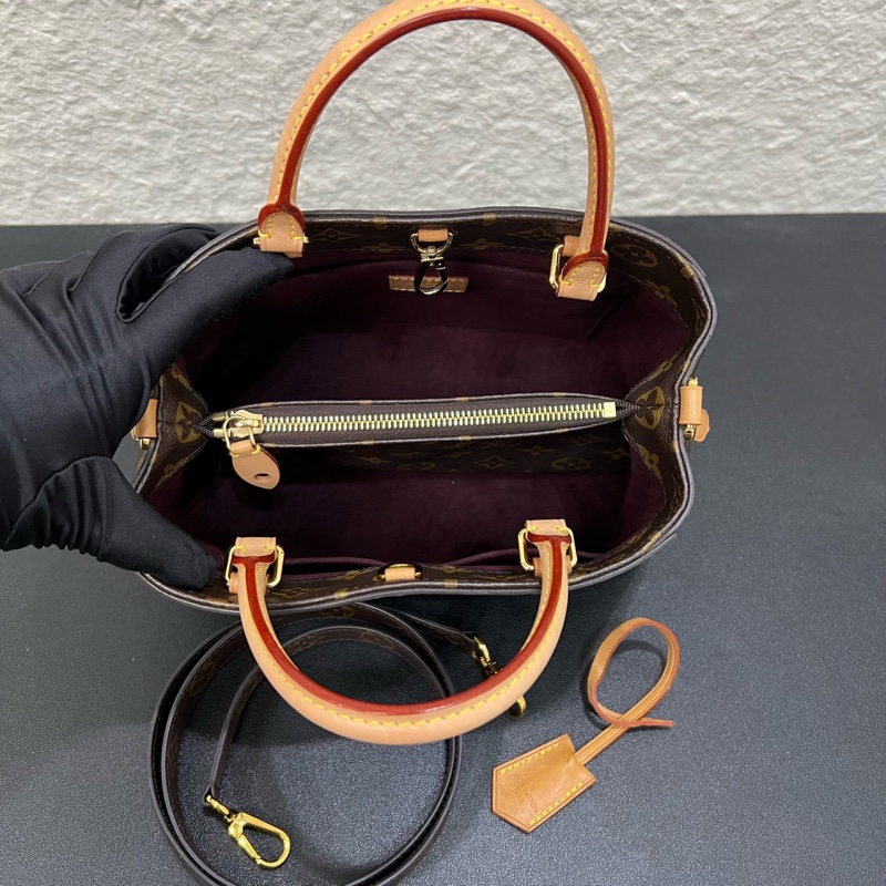 98新LV路易威登經典老花Montaigne蒙田BB 手提單肩斜挎包 最好的尺寸 多種背法滿足日-6