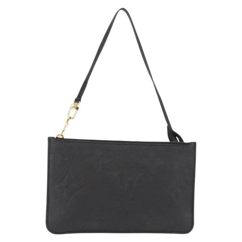 【日本直送】路易威登 Monogram Empreinte Giant Neverfull MM 手拿包 黑色 LV 正品 149361-0