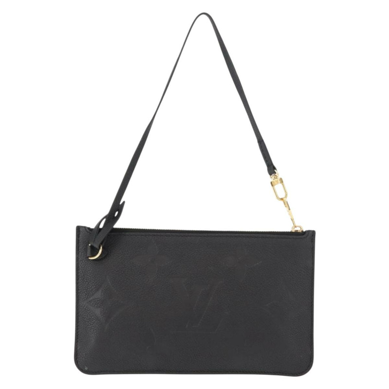 【日本直送】路易威登 Monogram Empreinte Giant Neverfull MM 手拿包 黑色 LV 正品 149361-1